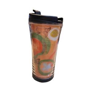 Starbucks 2008 8oz 3D Dragonfly Butterfly Hummingbird Small Tumbler